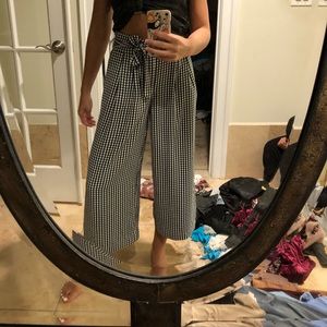 Plaid trousers